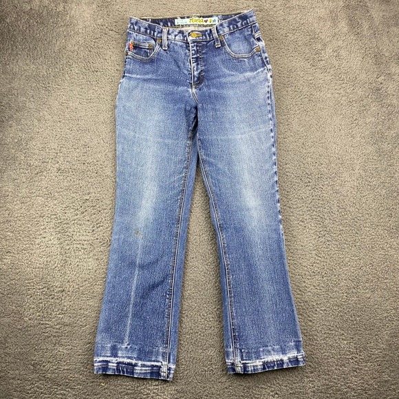 Mudd Jeans Y2K Low Rise Flare Denim Jeans For The Generational Size 3 - Picture 1 of 15